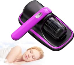 Bed Stofzuiger - Matrasreiniger Handstofzuiger - Hygiënisch Huis - UV Licht Functie - 275 cm - Paars — thumbnail 1