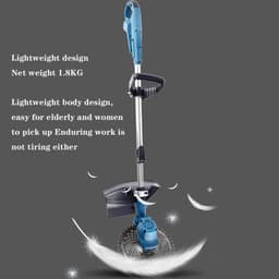 Elektrische Grasmaaier - Handmaaier Tuinmaaier - Gazon Onderhoud - Lichtgewicht Ontwerp - 120 cm - Niet gespecificeerd — thumbnail 3
