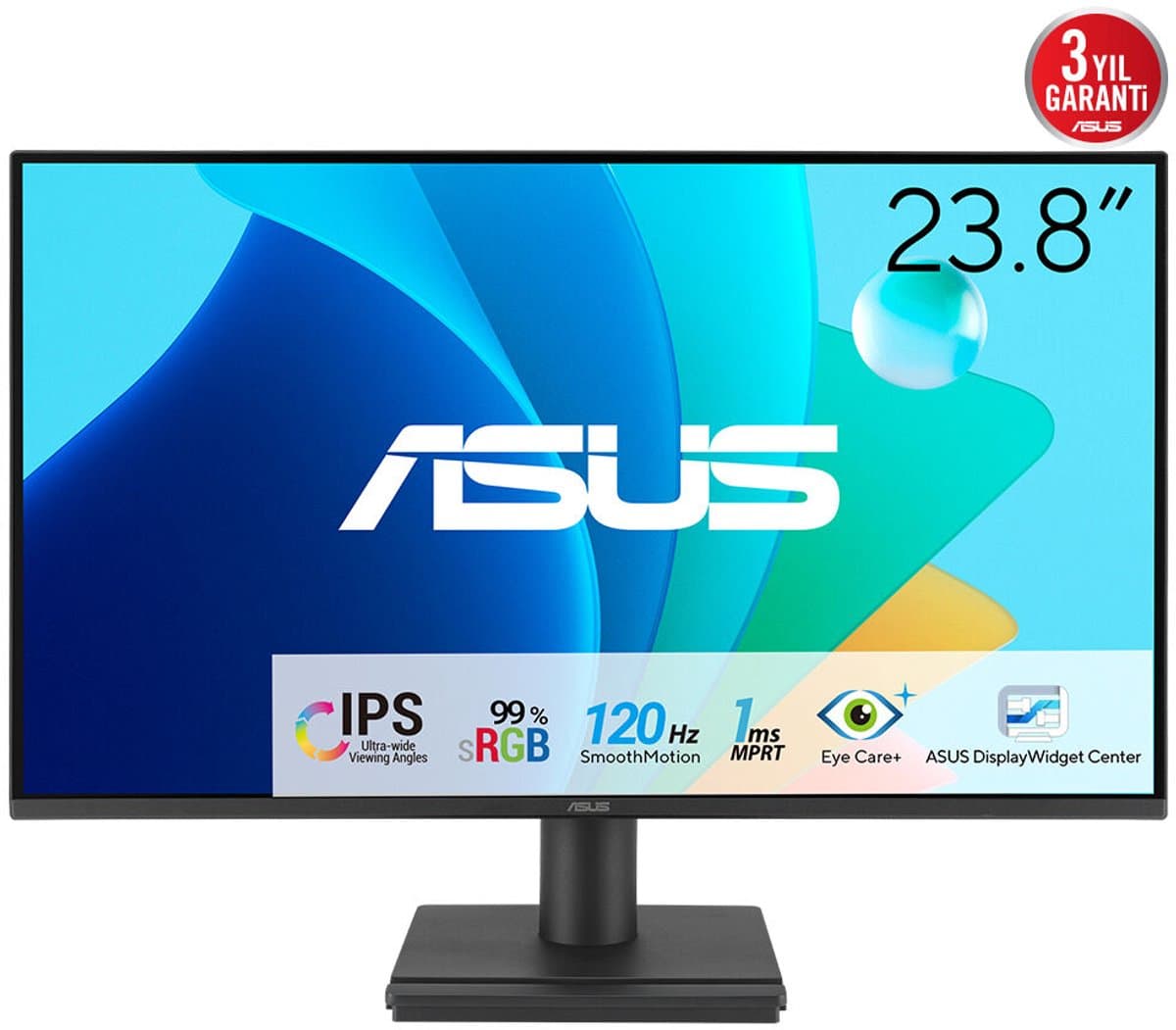 ASUS VA249HG computer monitor 60,5 cm (23.8") 1920 x 1080 Pixels Full HD LCD Zwart — afbeelding 1
