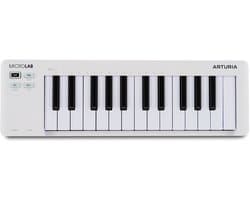 Arturia MicroLab - MIDI Keyboard - 25 toetsen - MK3 - Wit