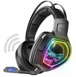 Spirit of Gamer Gaming Headset – Geschikt voor PS4 / PS5 / Nintendo Switch / Pc – Gaming Microfoon – RGB Verlichting – Zwart — thumbnail 1