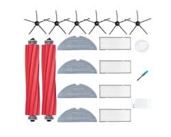 Stofzuigerrobot accessoireset - geschikt voor Roborock S7/T7S Plus - Set met borstels & filters