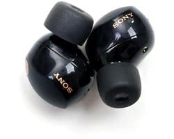 Foam eartips geschikt voor Sony WF-1000XM5 - 6× Medium - memory foam opzet oortjes - foamigo®