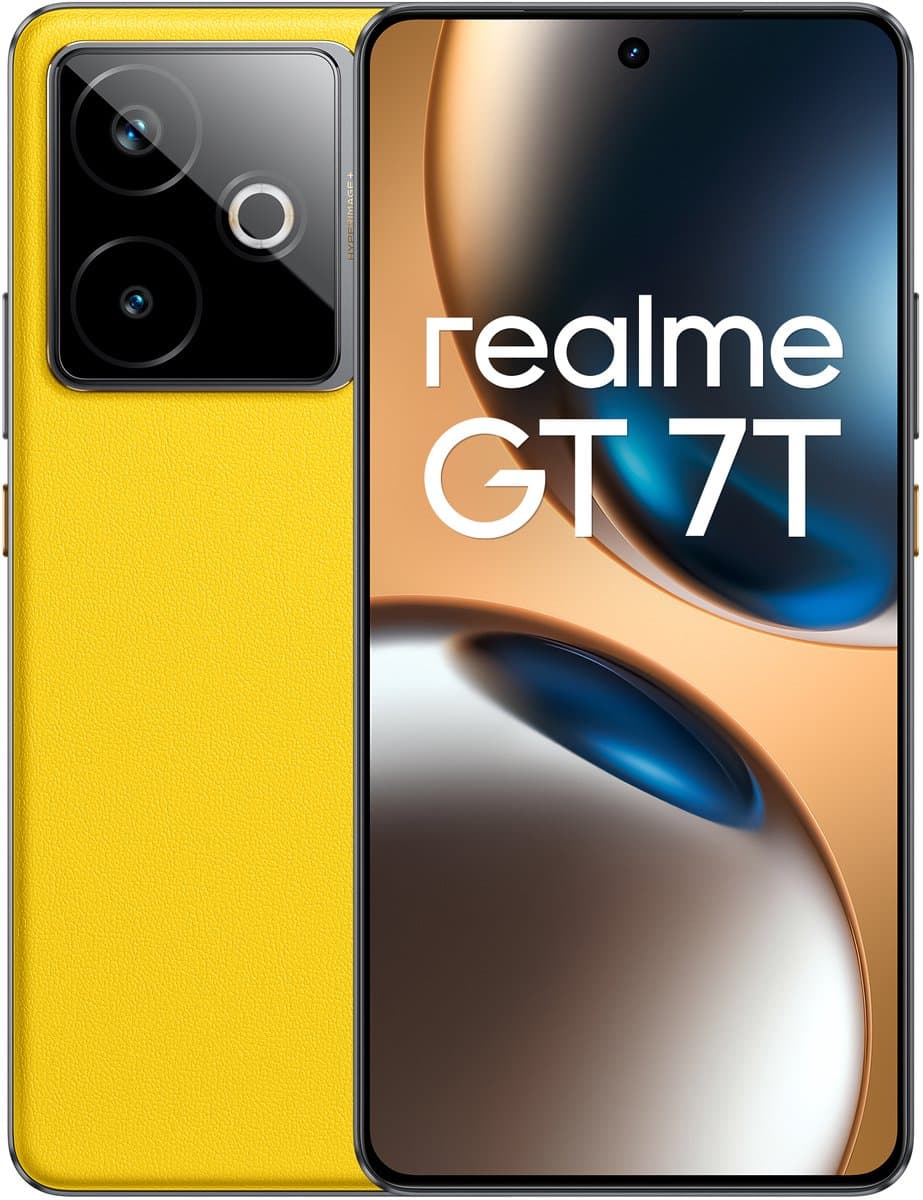 realme GT 7T 17,3 cm (6.8") Dual SIM Android 15 5G USB Type-C 12 GB 512 GB 7000 mAh Geel — afbeelding 1
