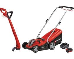 Accu-grasmaaier en Grastrimmer Set voor Tuin - Efficiënt en Draadloos Maaien