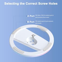 PlayCool RGB Verticale Standaard geschikt voor PlayStation 5/ PS5 Slim/ PS5 Pro (Disc & Digital) — thumbnail 5