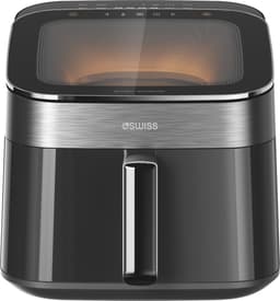 4Swiss ABB-025 SkylightView - Airfryer - 6.5L - 1700W - Glas - Touchscreen Display - Zwart — thumbnail 6
