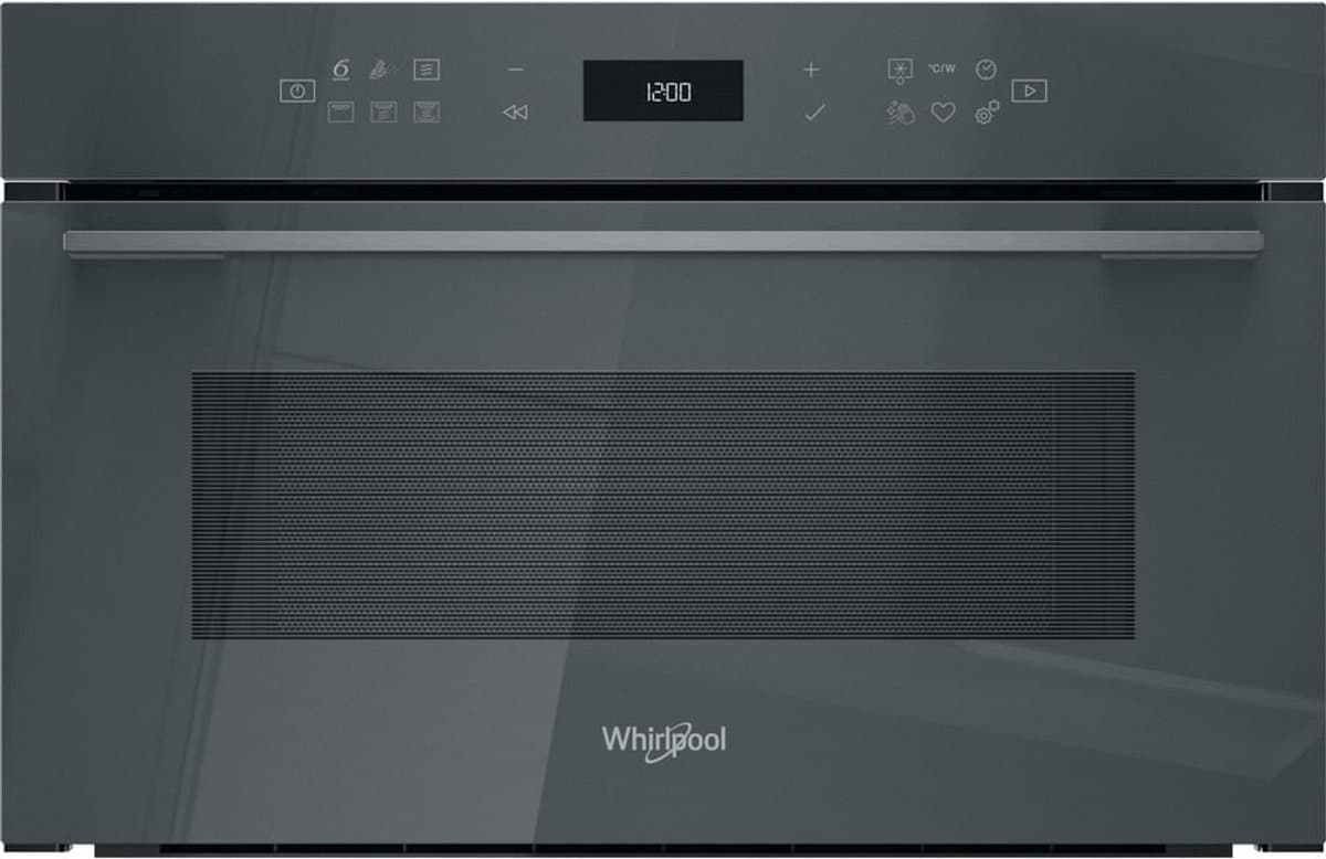 Whirlpool WMD7O4TSG Grijs Grill-magnetron Ingebouwd 31 l 1000 W — afbeelding 1