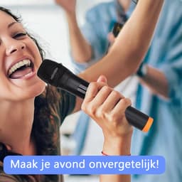 Tech Essentials Draadloze Microfoon - USB-C Ontvanger - Karaoke - ASMR - Studio - Geschikt Voor Partybox - 3.5-6.3mm Jack — thumbnail 5