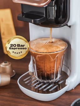5-in-1 Koffiezetapparaat – Espressomachine – Heet & Koud – Coffee Machine – 20 Bar Druk — thumbnail 2