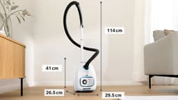 Bosch Serie 4 BGL41SIL2H stofzuiger 4 l Trommelstofzuiger Droog 700 W Stofzak — thumbnail 3