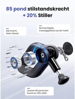 Professioneel Massagepistool met OLED Scherm — thumbnail 2