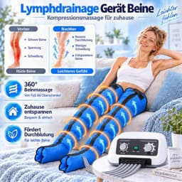 Apparaat voor benen, 6 kamers, 30-240 mmHg, herstellaarzen voor thuis — thumbnail 2