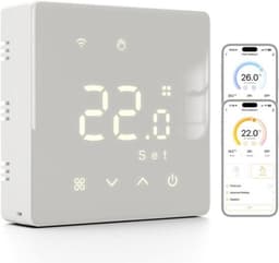 Slimme thermostaat met WiFi voor gasgestookte cv-ketels,Droog contact — thumbnail 1