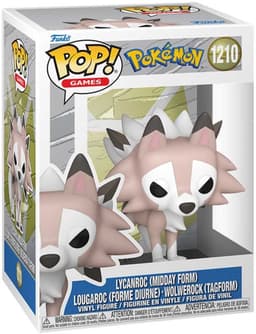 Pokémon Lycanroc (Midday Form) vinylfiguur 1210 Unisex Funko Pop! - Neutraal - Standard — thumbnail 1