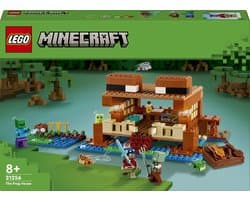 LEGO Minecraft Het kikkerhuis Rollenspellen Speelgoed voor Jongens en Meisjes 21256
