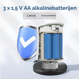 Slimme radiatorthermostaat TRV706W, set van 3, wifi-thermostaat, compatibel met &, programmeerbaar, verwarmingsthermostaat, slimme radiator met 9 x batterijen — thumbnail 5