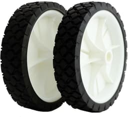Set van 2 Universele Rubberwielen Ø150mm voor Grasmaaiers — thumbnail 5