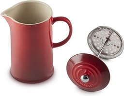 Le Creuset Cafetiere - Kersenrood - 1 liter — thumbnail 5