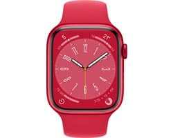 Apple Watch Series 8 OLED 45 mm 4G Rood GPS