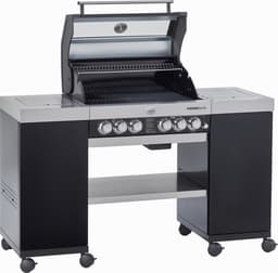 Rösle Barbecue - Barbecue Gas Videro G4-SL 30 mbar - Roestvast Staal - Zwart — thumbnail 1