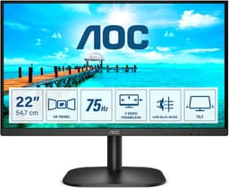 AOC Basic-line 22B2H - Full HD Monitor - 22 inch — thumbnail 1