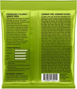 Ernie Ball Regular Slinky - Elektrische Gitaarsnaren - 10-46 - 3-Pack - Nickel Wound — thumbnail 2