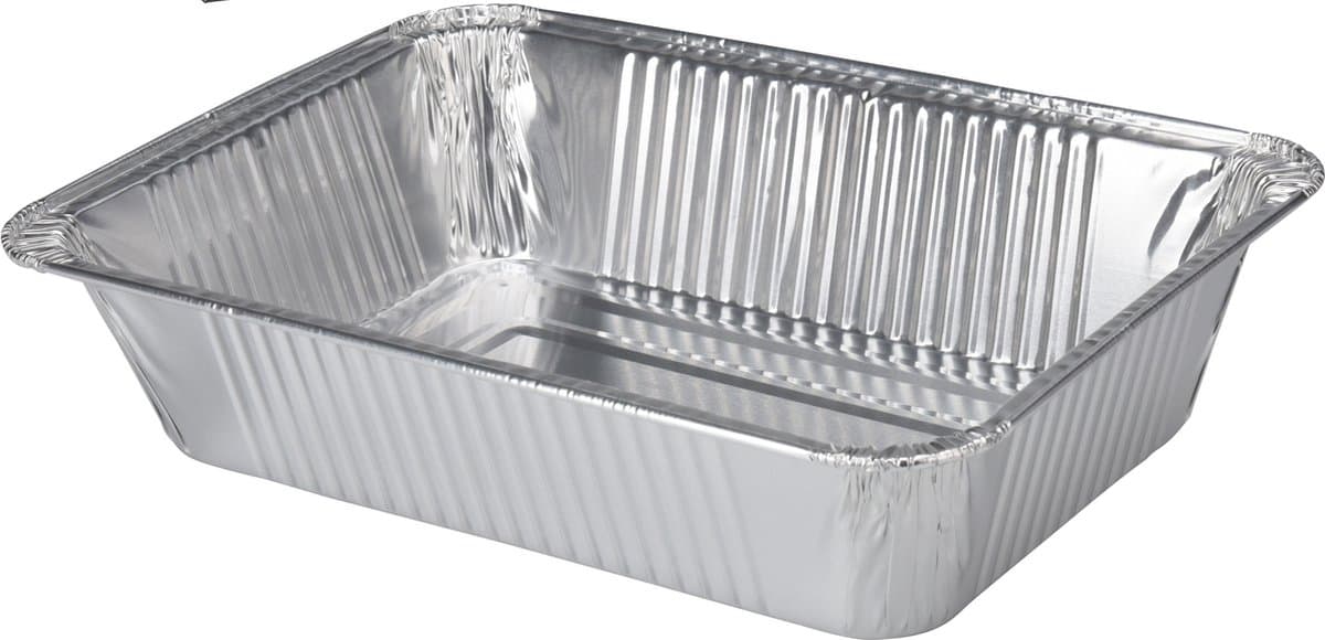 Moulds 1371045 Rectangular 22 x 15,5 x 4,5 cm Aluminium 5 Units — afbeelding 1