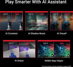 ASUS ROG Swift OLED PG32UCDP - 4K UHD WOLED Gaming Monitor - Dual Mode 240Hz - 0.03ms - USB-C 90W Power Delivery - G-Sync Compatible - 31.5 Inch — thumbnail 16