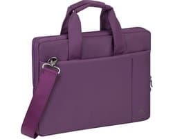 Rivacase 8221 Central - Laptoptas Macbook Pro/Air 13 (max 13.3 inch Laptop) - Waterbestendig - Paars