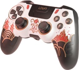 LEXIP X UBISOFT - Assassin's Creed Shadows - Draadloze controller - Exclusief AC Shadows design - bekabeld of draadloos via 2,4 GHz USB dongle - Bluetooth - Geschikt voor PS4, PC, Android, iOS en Nintendo Switch - wit, zwart, rood — thumbnail 3