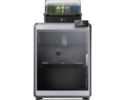 Creality K2 Plus Combo 3D printer with CFS, 600 mm/s, multicolor printing, Apus extruder, tilt detection, FOC-locked loop motors, active chamber heater, 350 x 350 x 350 mm