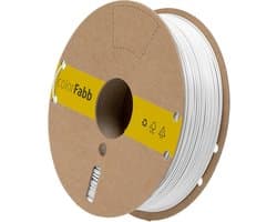 colorFabb Pla-hp Wit 3D-printerfilament - 1,75 mm - 750 g - 134°C HDT na het printen - Geen nabewerking nodig - 100% biobased materiaal