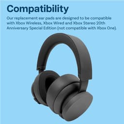 Vervangende Oorkussens voor Xbox Wireless, Xbox Wired, Xbox Stereo 20th Anniversary Special Edition Hoofdtelefoon van MMOBIEL – Cooling Gel Koptelefoon Oorkussens - Noise Isolation Earpads – Zwart — thumbnail 3