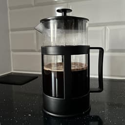Koffiemaker French Press 1000ML Zwart - Koffie / Thee maker 1 Liter — thumbnail 5