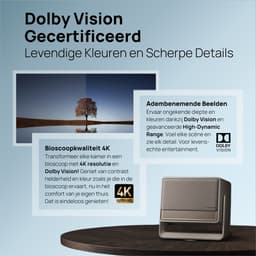 XGIMI Horizon S Pro – 4K Smart-Projector – Beamer - Dolby Vision – Dual Light 2.0 – 1700 ISO Lumens – Android TV™ 11.0 – Harman/Kardon Sound – Bluetooth 5.1 – ISA 5.0 — thumbnail 2