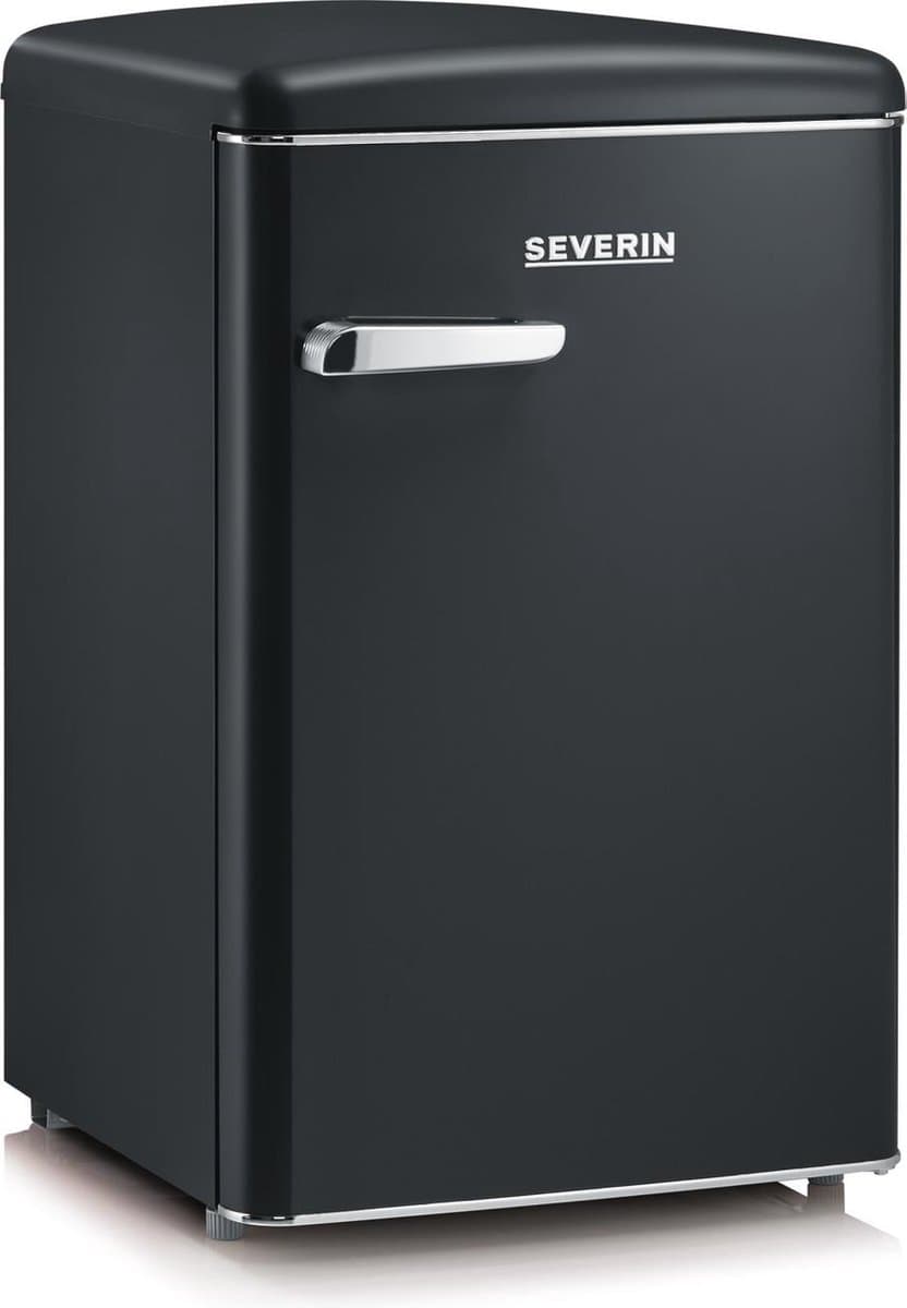 Severin RKS 8832 - Retro tafelkoelkast - mat zwart — afbeelding 1