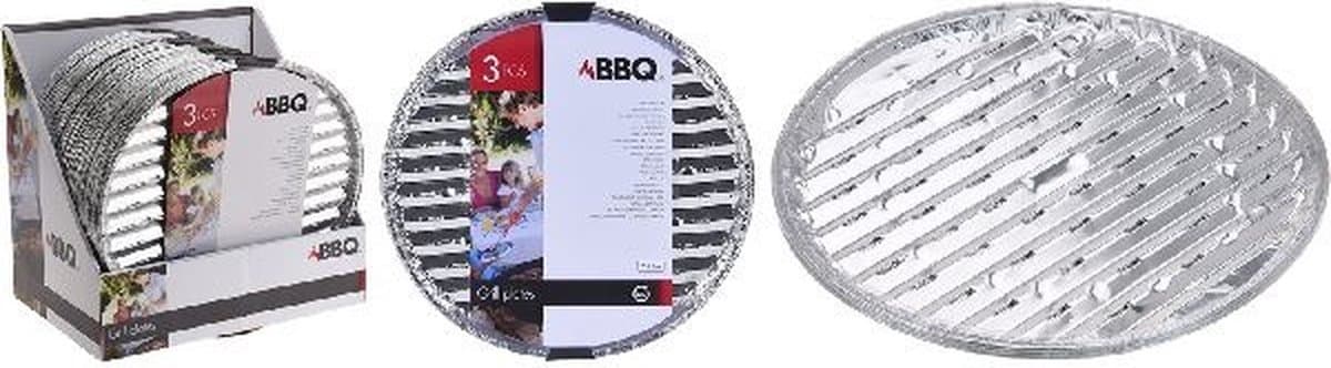 BBQ Barbecue Grillschalen Rond 3stuks — afbeelding 1