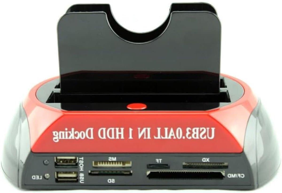 Harddrive Docking Station - Externe Harde Schijf Houder - Data Back-up - Ondersteunt IDE en SATA — afbeelding 1
