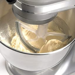Mixer Klopper Vervanging - Mengkop Keukenmixer - Deeg Mengen - Vaatwasmachinebestendig - 5QT - Wit — thumbnail 2