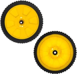 Grasmaaier Wiel 8 Inch - 2 Pack - Vervangt Oregon 72-115 - Compatibel met John Deere - Naaflengte 1-1/2 Inch - Kunststof - Grasmaaierwielen — thumbnail 1