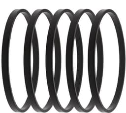 Afdichtingen Rubber 5 Stuks - Vervangende Afdichting - Buitendiameter 47 mm - Binnendiameter 45 mm - Compatibel met Tecumseh Grasmaaiers - MPN 631028/29630121 - Rubberpakking — thumbnail 1