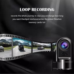 Mini Dashcam - Auto Camera - Veilig Rijden - 360 Graden Rotatie - 32 GB Kaart - Zwart — thumbnail 2