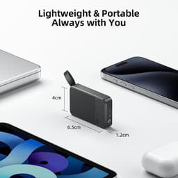Externe SSD - Draagbare Opslag - Bestanden Overzetten - Ultralicht Mini-ontwerp - 1TB - Zwart — thumbnail 5
