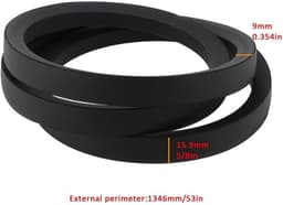 Grasmaaier V-riem 954-0629 - Compatibel met 450 en 500 — thumbnail 5