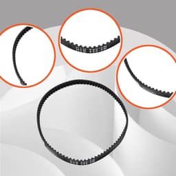 SnelShoppen - Grasmaaier Aandrijfriem F016L66677 voor Rotak 32, ARM 32 R, Hoge Kwaliteit, Duurzaam Materiaal, Tuinaccessoires, Perfect voor Grasmaaien — thumbnail 2
