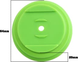 SnelShoppen - 3Pcs Molenblad Basis Plastic Deksel Voor Grasmaaier Blad Houder Voor Draadloze Tuin Gereedschappen 64x20mm Groen - Bescherming, Geluidsr — thumbnail 3