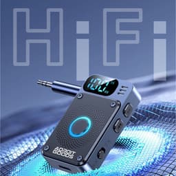 AdroitGoods Bluetooth 5.4 Audio Adapter 2-in-1 Zender Ontvanger AUX Draadloos 3.5mm Transmitter Receiver Auto TV Koptelefoon 14U — thumbnail 2