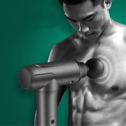 Massage Gun - Fascia Gun - Spierherstel - Stil en Krachtig - 6 uur batterij - Grijs — thumbnail 3