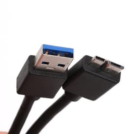 Datakabel USB 3.0 naar Micro B, 50 cm voor harde schijven en tablet — thumbnail 2